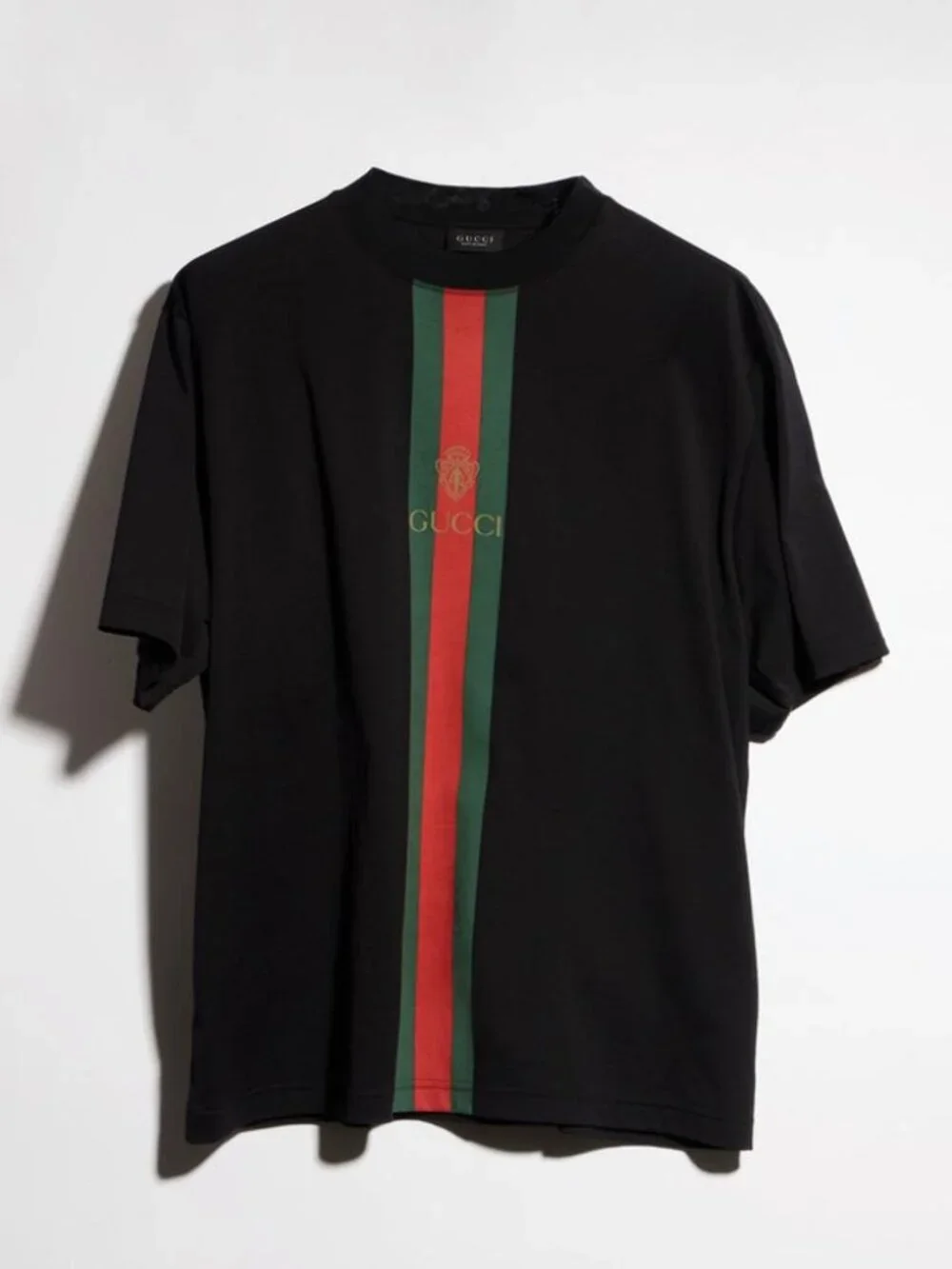 Gucci T-Shirt With Logo Anche Web Detail Tag Size M Men